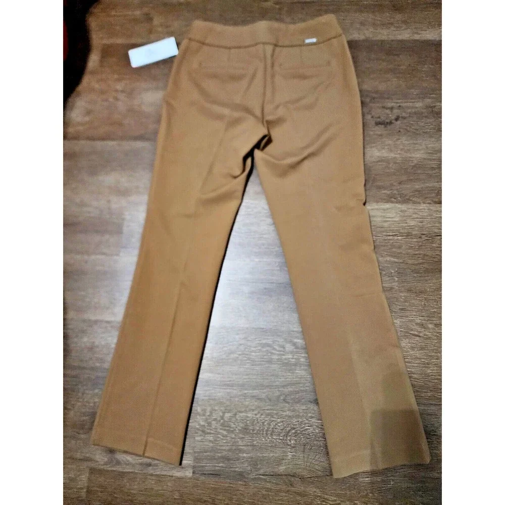 Rekucci Women's‎ Secret Figure Pull-On Knit Straight Pant w/Tummy Control